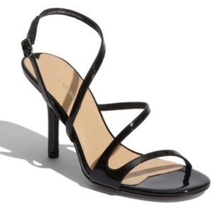 Via Spiga Felicity Strappy Patent Leather Sandal